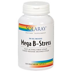 Mega B-Stress (120 Vegetarian Capsules)