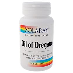 Oil of Oregano - 150 MG in Extra Virgin Olive Oil Base (60 Softgels)