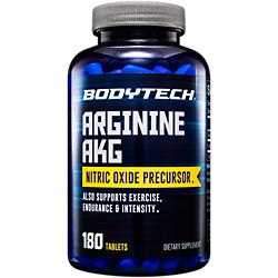 Arginine AKG Nitric Oxide Precursor - Supports Exercise Endurance & Intensity (180 Tablets)