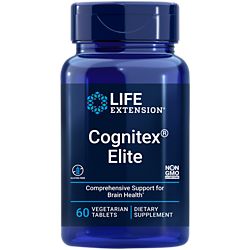 Cognitex Elite - Supports Brain Health with Sensoril, Phosphatidylserine & Uridine-5-Monophosphate (60 Tablets)