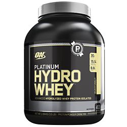 PLATINUM HYDROWHEY  Advanced Hydrolyzed Whey Protein Isolates  Velocity Vanilla (3.5 lbs./40 Serving)