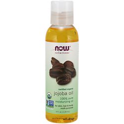 Organic Jojoba Oil 100% Pure Moisturizing Oil for Skin, Hair & Body (4 Fluid Ounces)