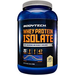 Whey Protein Isolate Powder - French Vanilla (3 Lbs. / 47 Servings)