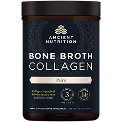 Bone Broth Collagen Superfood Powder - Pure (30 Servings)