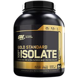 GOLD STANDARD 100% Isolate  Hydrolyzed & Ultra-Filtered Protein Powder  Rich Vanilla (2.91 lbs./44 Servings)