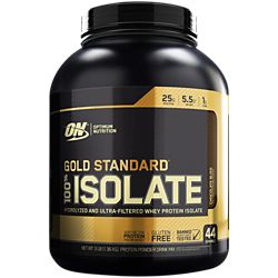 GOLD STANDARD 100% Isolate  Hydrolyzed & Ultra-Filtered Protein Powder  Chocolate Bliss (3 lbs./44 Servings)