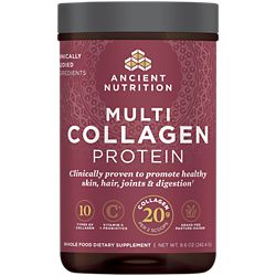 Multi Collagen Protein Powder - Supports Healthy Skin, Nails & Joints - Unflavored (8.6 oz / 24 Servings)