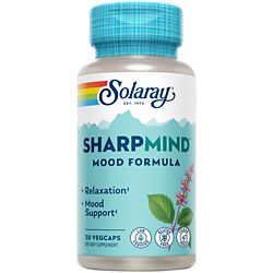 Sharpmind Mood Formula for Relaxation & Mood Support - 25mg of Zembrin (30 Capsules)