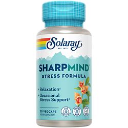 Sharpmind Stress Formula for Relaxation & Stress Support - 120mg of Shoden Ashwagandha (30 Capsules)