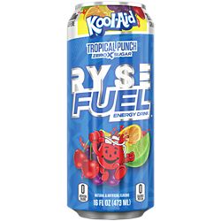 Energy Drink - Kool-Aid Tropical Punch (12 Drinks/ 16 Fl Oz. Each)