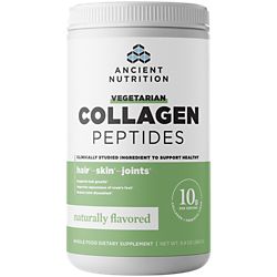 Vegetarian Collagen Peptides Powder - Unflavored - Supports Hair, Skin & Joints (28 Servings)