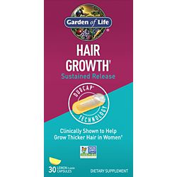 Hair Growth - Clinically Shown to Help Grow Thicker Hair in Women - Lemon (30 Capsules)