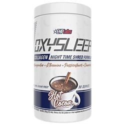 Oxysleep Collagen Night Time Shred Powder Formula - Hot Cocoa (12.4 Oz. / 30 Servings)