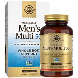 Men's Multivitamin for Men 50+ - Whole Body Support (60 Capsules)