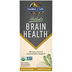 Organic Brain Health with Lion™s Mane  Supports Memory & Focus (30 Capsules)