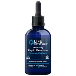 Fast-Acting Liquid Melatonin - Promotes Optimal Sleep - Citrus Vanilla (2 Fl. Oz.)